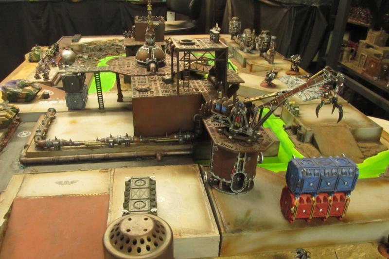 Game Board, Industrial, Terrain, Warhammer 40,000 - Warhammer 40K Board ...